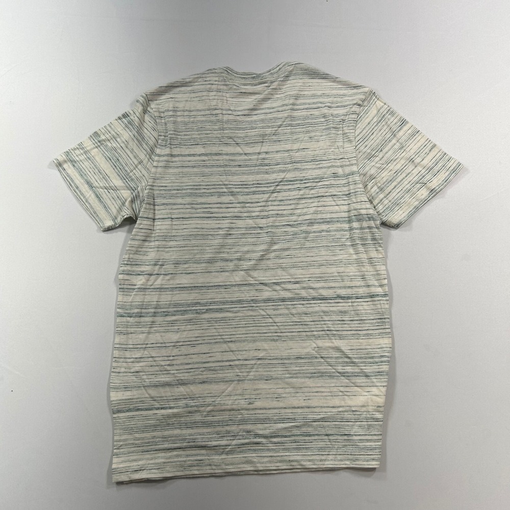Sun + Stone V-Neck T-Shirt Tee Mens Small Vintage‎ White Regular-Fit Nep NEW - Picture 3 of 7